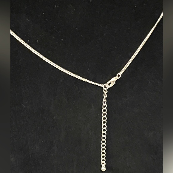 Silvery M Necklace - Picture 3 of 4